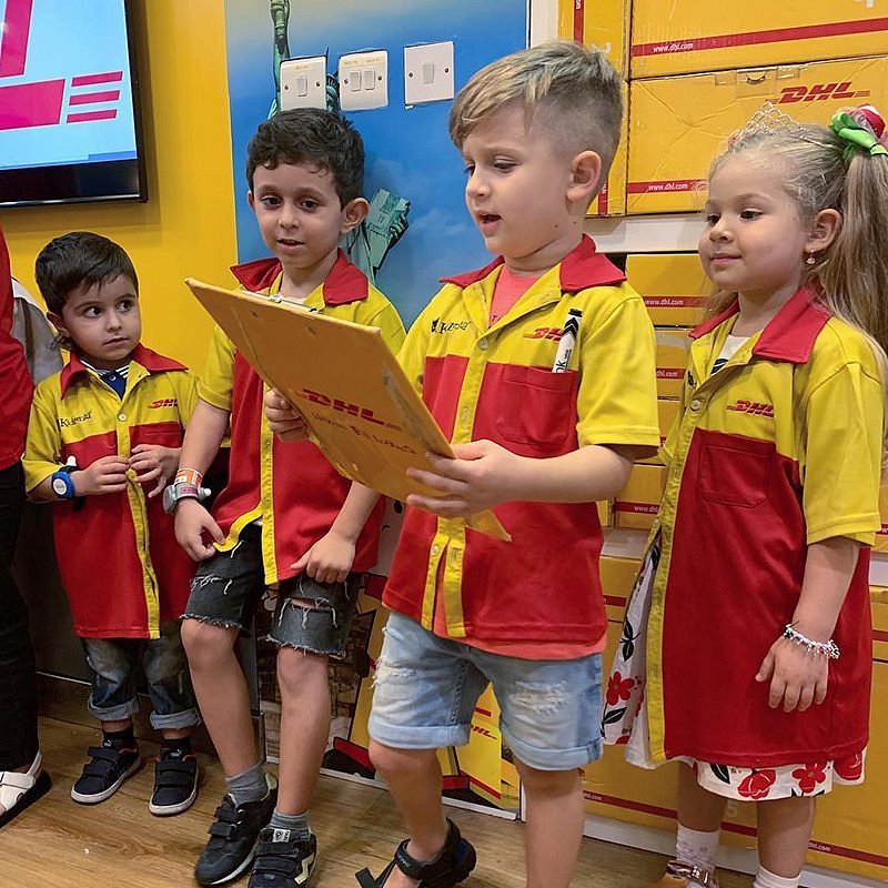 kidzania-dubai-dhl